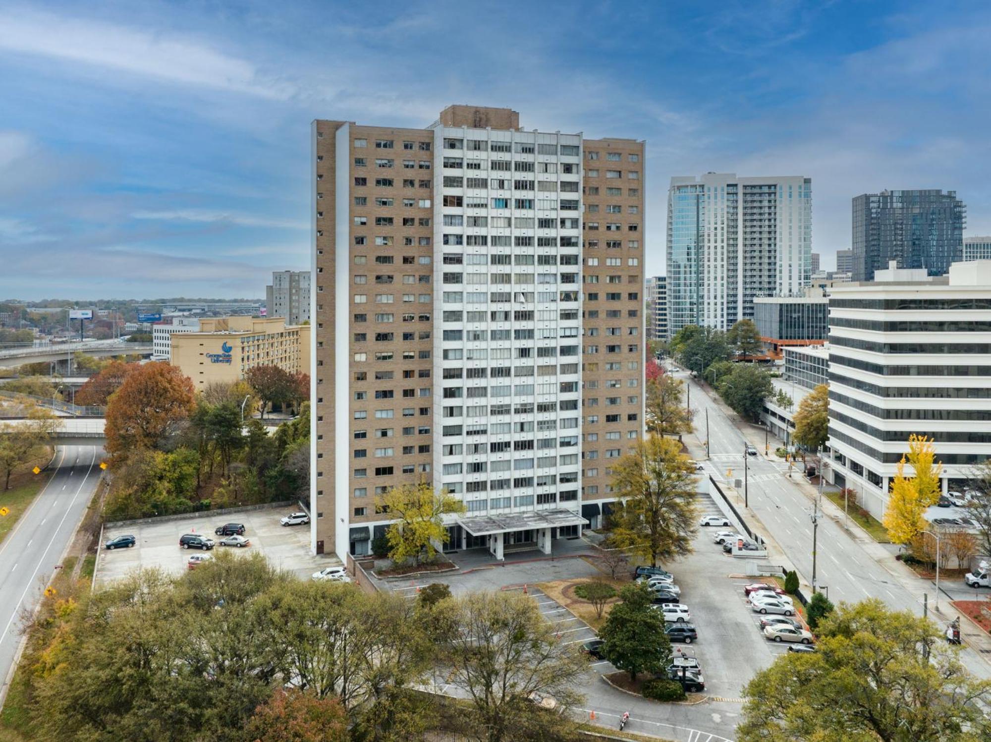 21Floor-Renovated 2Br,1Bath King And Queen Bed And Parking Atlanta Ngoại thất bức ảnh
